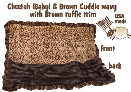 Brown Cheetah 1/2 Size 